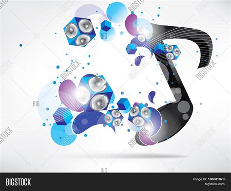 Abstract Music Vector & Photo (Free Trial) | Bigstock