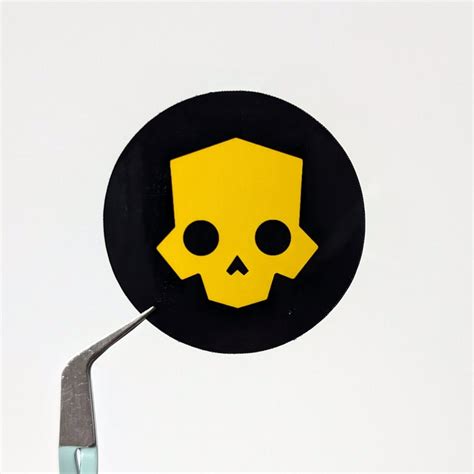 Helldivers 2 Skull Icon Logo Sticker Etsy