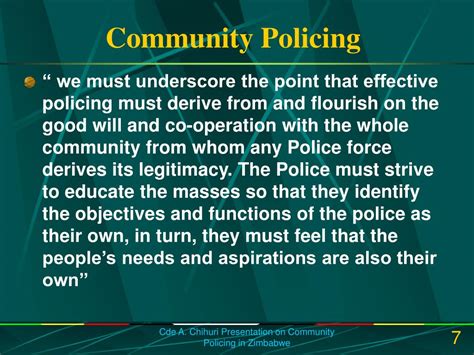 Ppt Community Policing Powerpoint Presentation Free Download Id