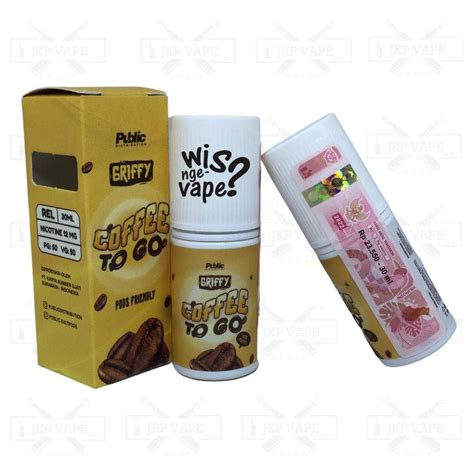 Jual Griffy Coffee To Go 30ml Pods Friendly Liquid Vape By