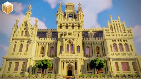 Minecraft Timelapse Neo Gothic Palace Download Youtube