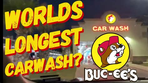 Worlds Longest Car Wash Buc Ees In Denton Texas Youtube