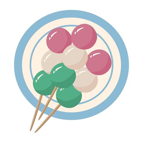 Glutinous Rice Balls Food 5741794 Vector Art At Vecteezy