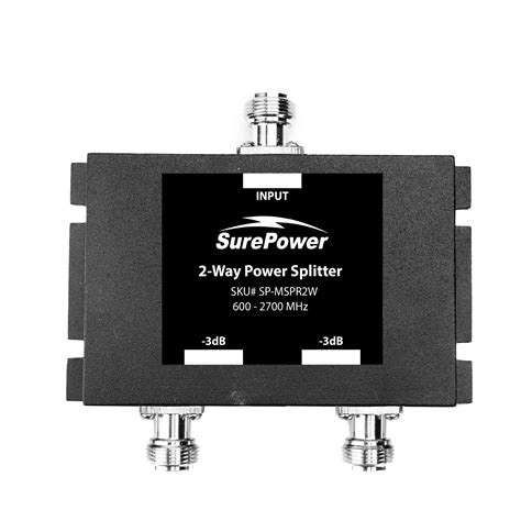 Surepower Way Splitter Mhz Db N Female Surepower