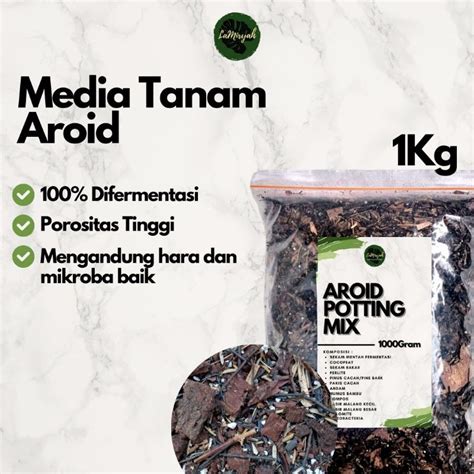 Jual Media Tanam Organik Premium Media Tanam Aglo Dan Aroid Media