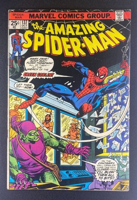 Amazing Spider Man 1963 137 Fn 60 2nd Harry Osborn Green Goblin Gil Kane Comic Books