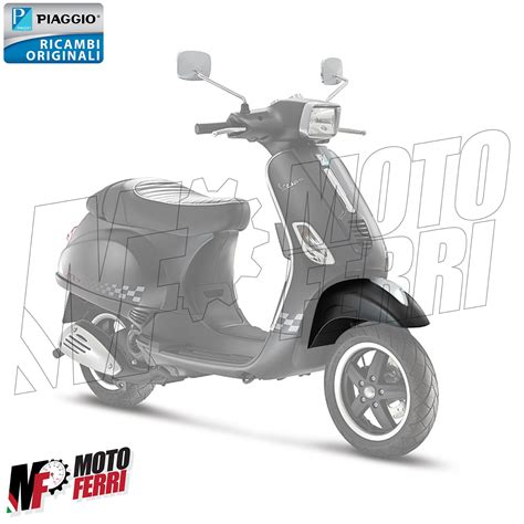 MF5441 Garde Boue Avant Noir Mat ORIGINALE PIAGGIO VESPA S 50 125 2007