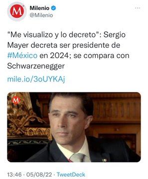 Oso Tramposo On Twitter No De Veras Sergio Mayer Es Una Broma