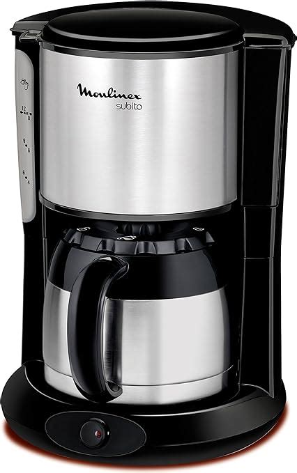 Moulinex FT360811 Cafetière Filtre Subito Isotherme 8 12 Tasses