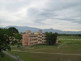 hill on view: North Bengal Medical College Campus