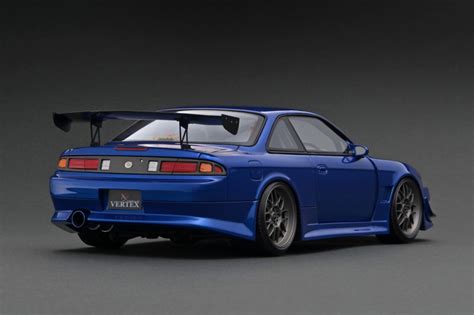 Vertex S14 Silvia Blue Metallic 118 Scale【ig30854573448900851】