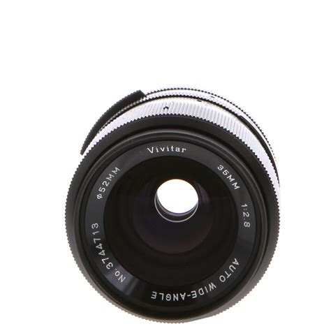 Vivitar 35mm F 2 8 Auto Manual Focus Lens For M42 Screw Mount {52} At