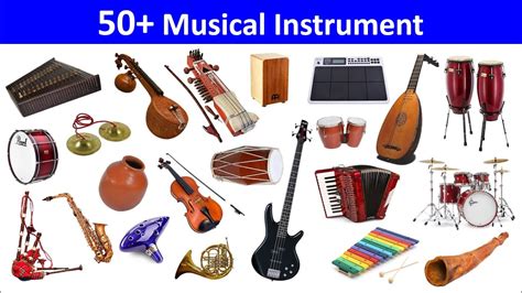 musical instruments names  names  pictures