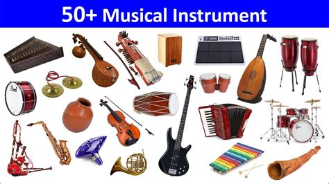 Musical Instruments List Of 30 Popular Types Of Instruments In English