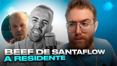 Rodrigo Quesada Reacciona A La Tiradera De Santaflow A Residente