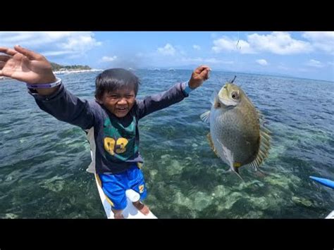 Grabing Tuwa Ni Idol Inday Sa Kaniyang Nahuling Malaking Isda Sa Harap