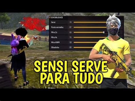 Desapego Games Free Fire FF Sensibilidade De Todas As Armas Para