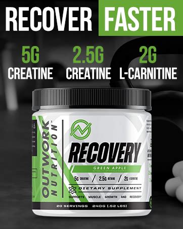 Amazon Outwork Nutrition Recovery Drink Post Workout Recovery