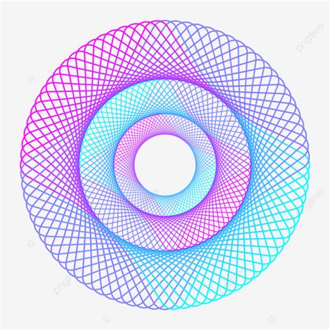 Spirograph Vector Art Png Vector Illustration Of Colorful Spirograph