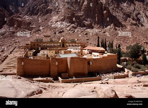 St Catherines Monastery South Sinai Egypt Stock Photo Alamy