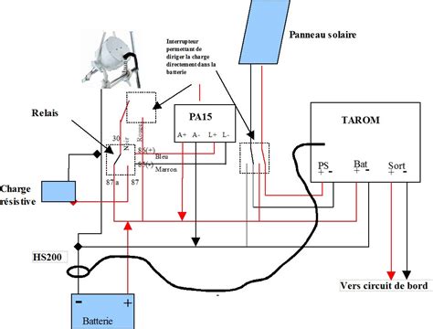 Schema electrique régulateur de tension