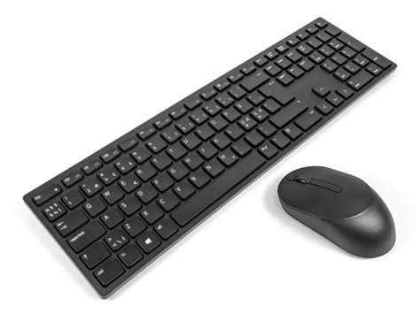 Dell KM5221W NORDIC Pro Wireless Keyboard Mouse Combo Bundle