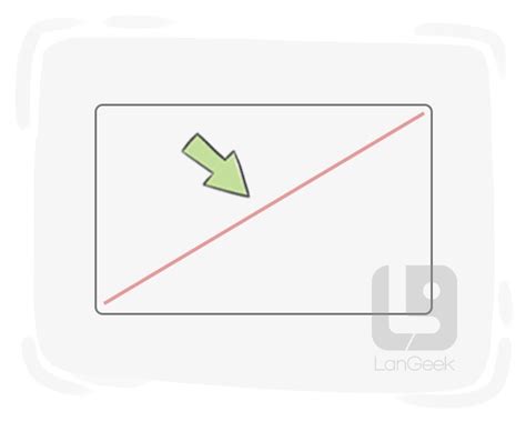 Definition And Meaning Of Diagonal Langeek