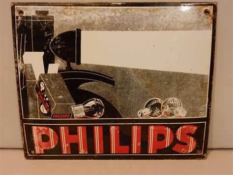 Philips Art Deco Emaille Plaque Maill E M Tal Catawiki