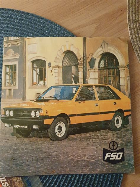 Polonez Fso Folder Reklamowy Warszawa Licytacja Na Allegro Lokalnie