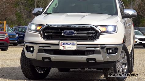 Lariat Photos Videos With Headlights On 2019 Ford Ranger And Raptor