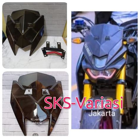 VISOR YAMAHA XABRE PLUS BREKET Lazada Indonesia