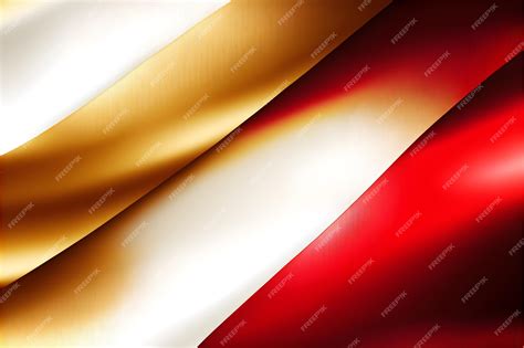 Premium Photo Abstract Wave Effect Red Golden Background