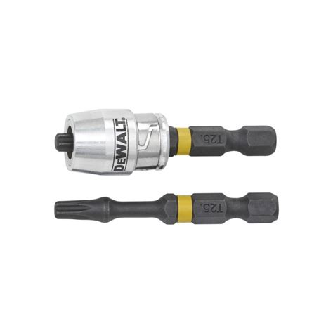 Dewalt dt70538t qz puntas torsión de impacto 2 x t25 y adaptador