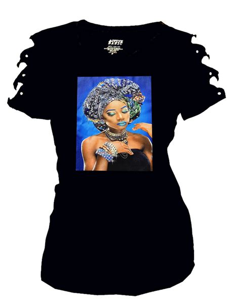 Bling Bling T Shirt African American Headwrap Design Afro Etsy