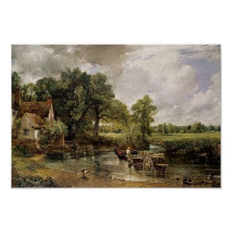 The Hay Wain, 1821 Poster | Zazzle | British art, English artists, Painting