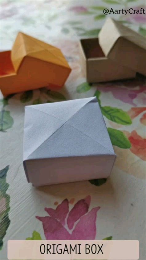 Membuat Kotak Dari Kertas Origami Neil Brown