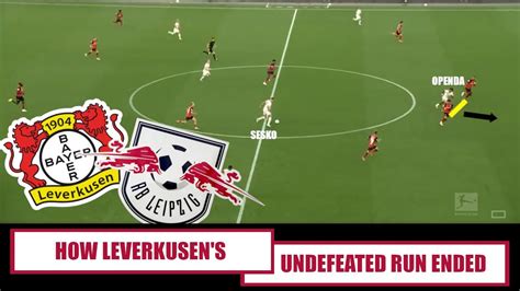 How Leverkusen S Unbeaten Run Came To An End Bayer Leverkusen Rb