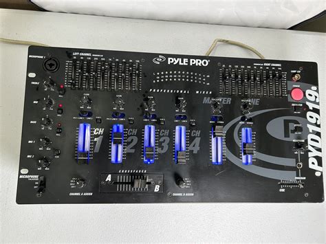 Pyle Pro Pyd Professional Mixer Tested Works Great Sound