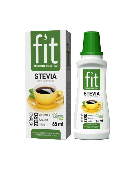 Adoçante Stevia Sucralose Dietético Líquido 65ml