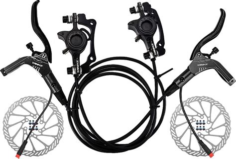 Huiop Hydraulic Brake Set E Bike Hydraulic Brake Set With Mm Rotors