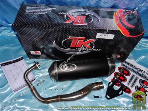 Exhaust TURBO KIT TK MAXI SCOOTER DERBI GP1 125 And 250 4T Has