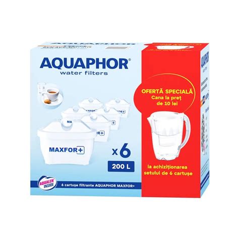 Set 6 cartuse Aquaphor Maxfor | Carrefour Romania