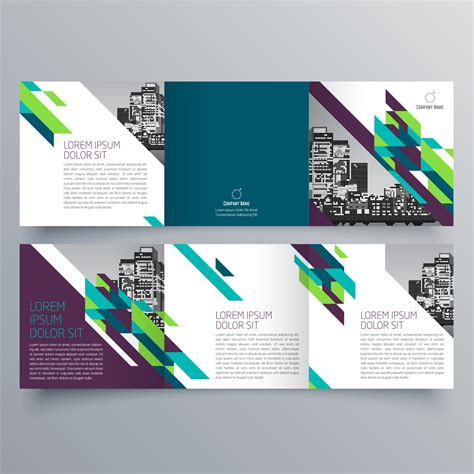 Brochure design 390 9937417 Vector Art at Vecteezy