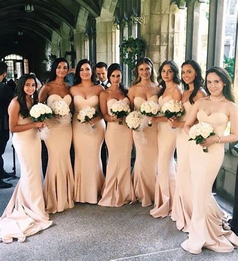 Pin On Nude Bridesmaids