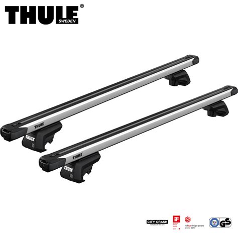 Bagażnik dachowy Thule SlideBar EVO NISSAN Qashqai 5 dr SUV 07 13