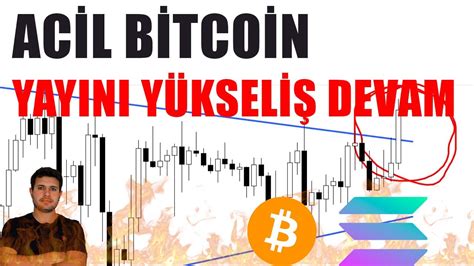 Bitcoin Acil Yay N Y Kseli Devam M Bitcoin Analiz Eth Analiz Btc