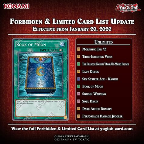 Yugioh Ban List June Dalia Eleanor