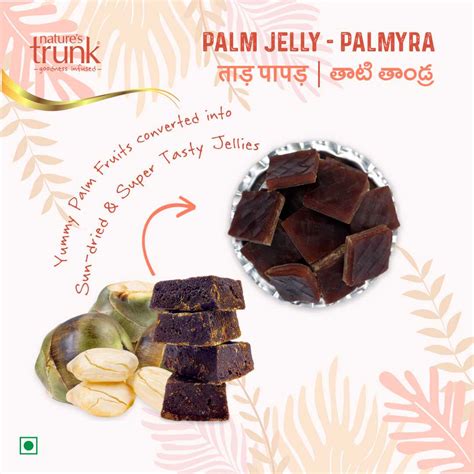 Palm Jelly Palmyar Fruit Jelly Thati Thandra Natures Trunk