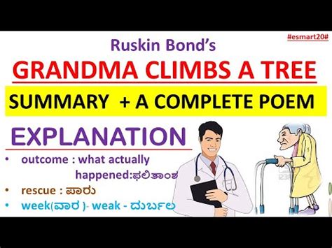 Grandma Climbs A Tree | Summary with Complete Poem Explanation | A New ...