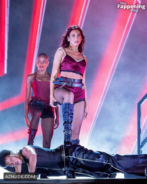 Dua Lipa Sexy And Hot Performance At ACL Festival In Austin City AZNude